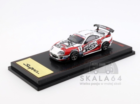 IGNITION MODEL Toyota Supra A80 RZ Manabu Orido White 1:64 Edycja Limitowana