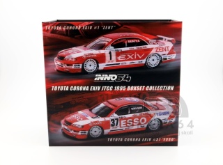 INNO64 Toyota Corona EXiV JTCC 1995 Boxset Collection #1 Zent M. Sekiya #37 Esso M. Krumm 1:64
