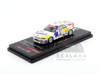 INNO64 Nissan Skyline GT-R R32 #3 Team HKS Macau Guia Race 1991 Yukihiro Hane 1:64