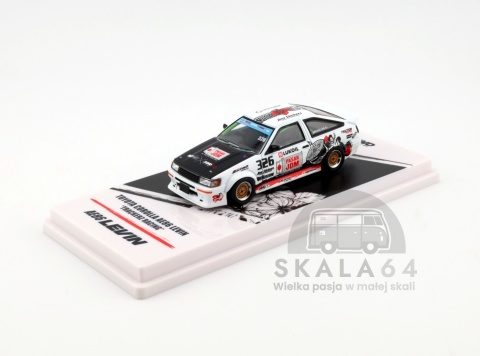INNO64 Toyota Corolla Levin AE86 #326 Trackerz Racing 1:64