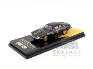 INNO64 Jaguar XJ-S #7 John Player Special Macau Guia Race 1984 Winner Tom Walkinshaw Black Gold 1:64