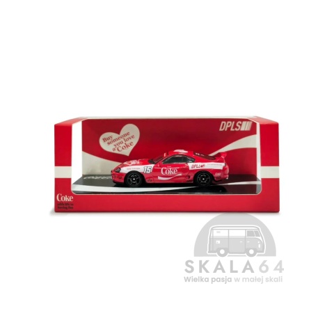 Toyota Supra A80 Coca-Cola & Diet Coke INNO64 x DPLS Hong Kong Toycar Salon 2025 Box Set