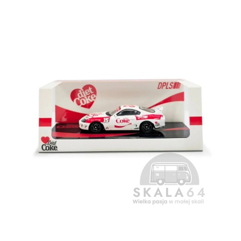 Toyota Supra A80 Coca-Cola & Diet Coke INNO64 x DPLS Hong Kong Toycar Salon 2025 Box Set