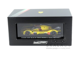 LOOKSMART Ferrari 499P #83 Winner 24h LeMans 2025 Kubica Hanson Ye 1:64