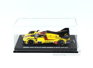 LOOKSMART Ferrari 499P #83 Winner 24h LeMans 2025 Kubica Hanson Ye 1:64