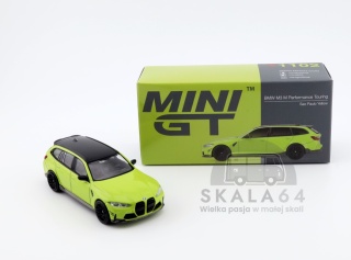 MINI GT BMW M3 Performance Touring Sao Paulo Yellow LHD MGT01102-L 1:64