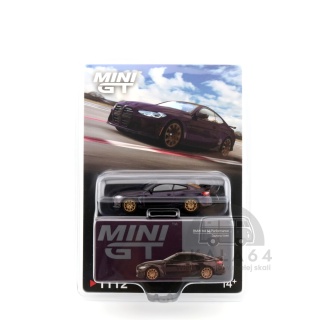 MINI GT BMW M4 M-Performance Daytona Violet LHD MGT01112-BL 1:64
