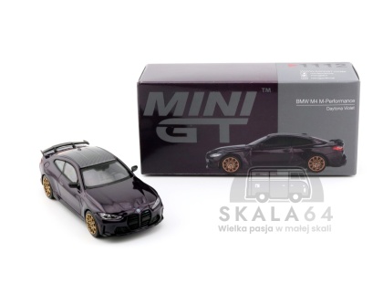 MINI GT BMW M4 M-Performance Daytona Violet LHD MGT01112-L 1:64