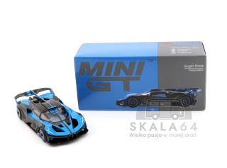 MINI GT Bugatti Bolide Presentation LHD MGT01063-BL 1:64