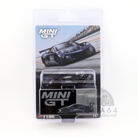 Model samochodu Chevrolet Corvette Z06 GT3.R Road America Test Car w skali 1:64 - blister
