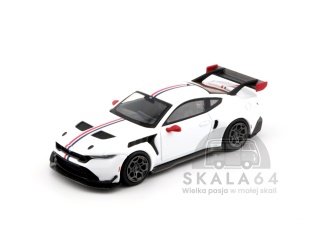 MINI GT Ford Mustang GTD Spirit of America LHD White Red MGT01097-L 1:64
