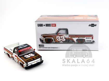 MINI GT Kaido House 212 Chevrolet Silverado Kaido Intimidator V1 1:64 KHMG212