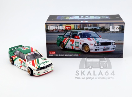MINI GT Kaido House 217 BMW M3 E30 Kaido Works Larry Chen V1 7-Eleven 1:64 KHMG217