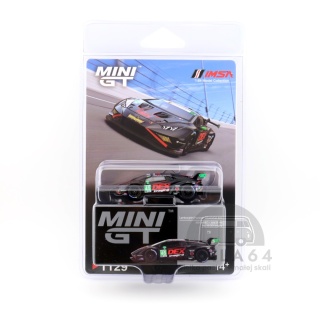 MINI GT Lamborghini Huracan GT3 EVO2 #45 DEX Imaging 2024 IMSA Daytona 24 Hrs MGT01129-BL 1:64