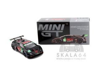 MINI GT Lamborghini Huracan GT3 EVO2 #45 DEX Imaging 2024 IMSA Daytona 24 Hrs MGT01129-L 1:64