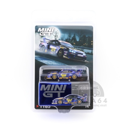 MINI GT Nissan LB-Super Silhouette S15 Silvia #555 Liberty Walk 2025 Formula Drift Halloween Special RHD MGT01185-BL 1:64