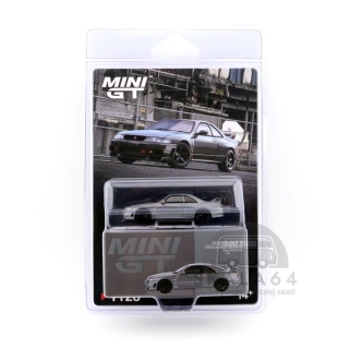MINI GT Nissan Skyline GT-R NISMO R33 CRS Version Dark Metal Gray RHD MGT01128-BL 1:64