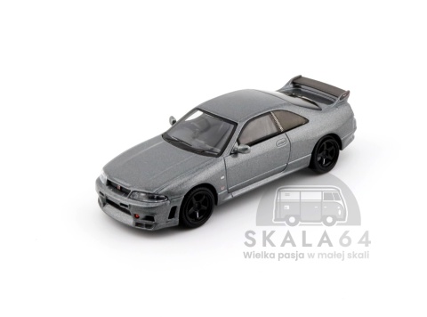 MINI GT Nissan Skyline GT-R NISMO R33 CRS Version Dark Metal Gray RHD MGT01128-BL 1:64