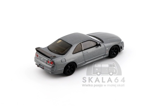 MINI GT Nissan Skyline GT-R NISMO R33 CRS Version Dark Metal Gray RHD MGT01128-BL 1:64