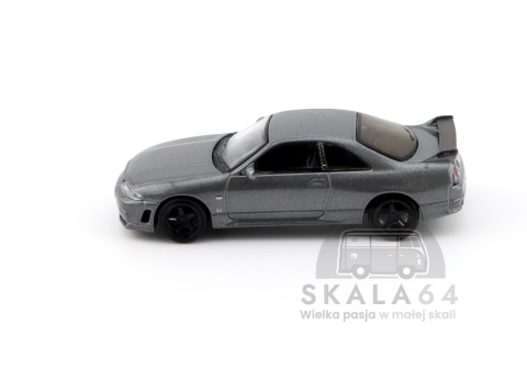 MINI GT Nissan Skyline GT-R NISMO R33 CRS Version Dark Metal Gray RHD MGT01128-BL 1:64