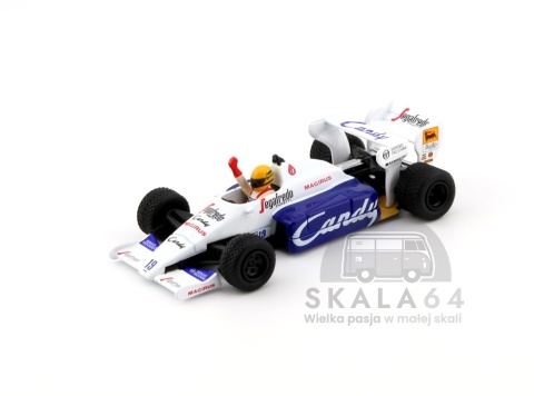 Bolid Toleman TG184 #19 1984 Monaco Grand Prix Ayrton Senna - przód
