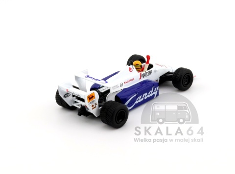 Bolid Toleman TG184 #19 1984 Monaco Grand Prix Ayrton Senna - tył