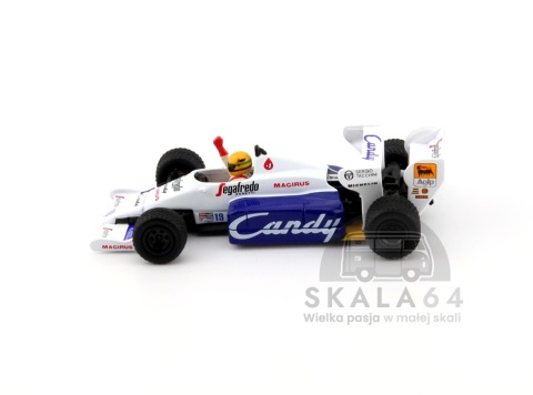 Bolid Toleman TG184 #19 1984 Monaco Grand Prix Ayrton Senna - bok