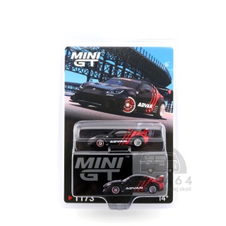 MINI GT Toyota GR86 LB Nation ADVAN RHD MGT01173-BL 1:64