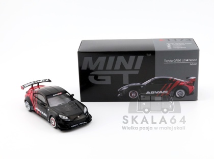 MINI GT Toyota GR86 LB Nation ADVAN RHD MGT01173-R 1:64