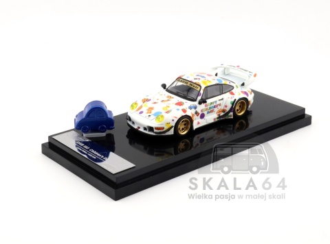 Model samochodu Porsche 911 RWB 993 Happy Children's Day - Limited Edition w skali 1:64 - bonus