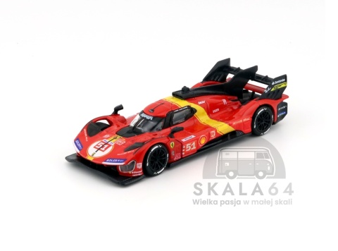 POLISTIL Ferrari 499P #51 Winner 24h LeMans 2023 Guidi Calado Giovinazzi 1:64
