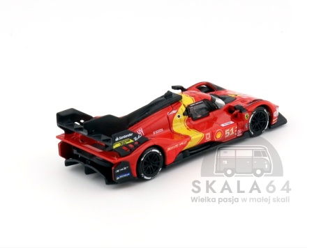 POLISTIL Ferrari 499P #51 Winner 24h LeMans 2023 Guidi Calado Giovinazzi 1:64