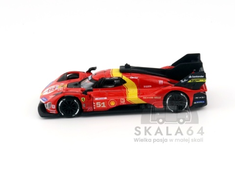 POLISTIL Ferrari 499P #51 Winner 24h LeMans 2023 Guidi Calado Giovinazzi 1:64