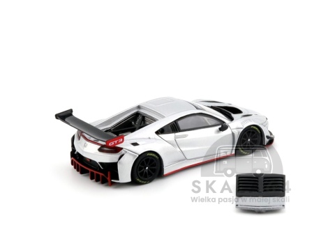 POP RACE PR64-445 Honda NSX GT3 EVO22 Silver Brazilian Event Exclusive ACE 2025 4000 PCS PR640445 1:64