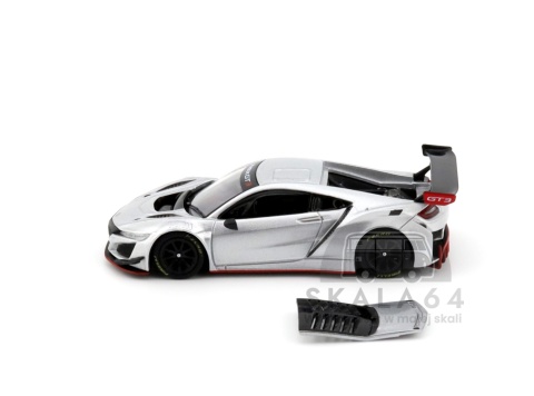 POP RACE PR64-445 Honda NSX GT3 EVO22 Silver Brazilian Event Exclusive ACE 2025 4000 PCS PR640445 1:64