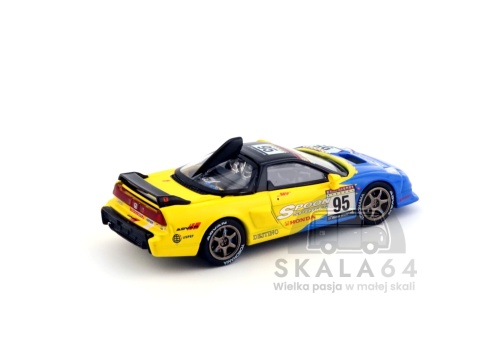 Model samochodu Honda NSX-R GT Macau GP Spoon Sports Tokyo Auto Salon Hong Kong 2025 w skali 1:64 - tył