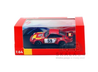 SPARK Porsche 911 Carrera RSR 3.0 #59 24H Le Mans 1975 T. Schenken - H. Ganley 1:64