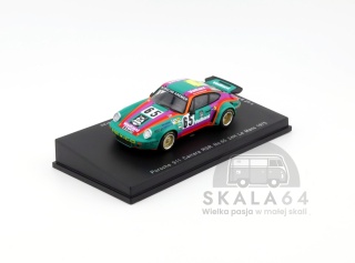 SPARK Porsche 911 Carrera RSR 3.0 #65 24H Le Mans 1975 B. Sprowls J. C. Bolanos A. Contreras 1:64