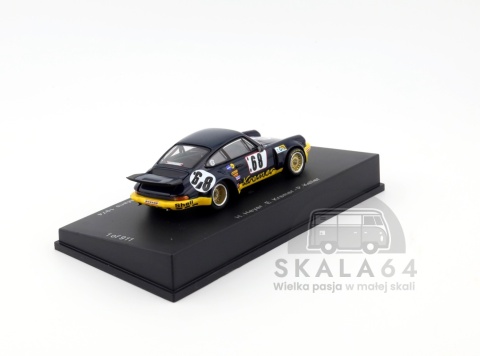 Model samochodu Porsche 911 Carrera RSR 3.0 #68 24H Le Mans 1974 H. Heyer. E. Kremer P. Keller w skali 1:64 - tył