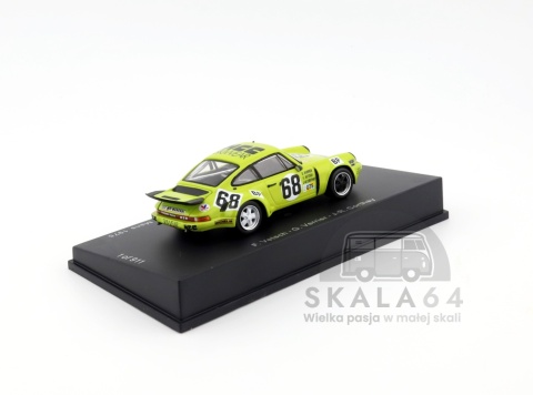Model samochodu Porsche 911 Carrera RSR 3.0 #68 24H Le Mans 1975 F. Vetsch G. Verrier J-R. Corthay w skali 1:64 - tył