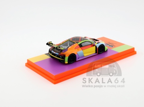 Model samochodu Audi R8 LMS GT3 Evo II Sean Wotherspoon Special Edition HEC 2026 w skali 1:64 - tył