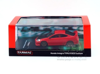 TARMAC WORKS Honda Integra TYPE R DC5 Custom Red 1:64