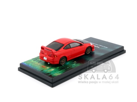 TARMAC WORKS Honda Integra TYPE R DC5 Custom Red 1:64