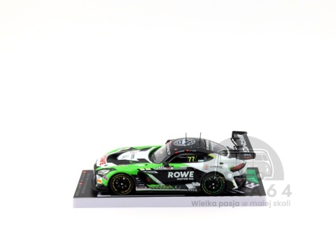 Model samochodu Mercedes-AMG GT3 GT World Challenge Asia 2025 Craft-Bamboo Racing #77 w skali 1:64 - bok