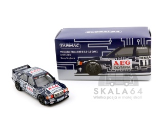 TARMAC WORKS Mercedes-Benz 190 E 2.5-16 EVO 1 DTM 1989 Dany Snobeck 1:64