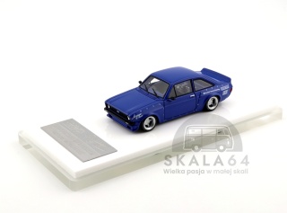INNO64 Ford Escort MK2 Pandem Emotion Retro Havoc Blue 1:64