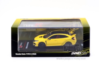INNO64 Honda Civic Type R FK8 Yellow 1:64