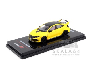 INNO64 Honda Civic Type R FK8 Yellow 1:64