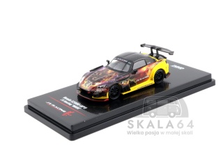 INNO64 Honda S2000 AP1 J'S RACING MAOU Demon King Yellow Carbon Top 1:64