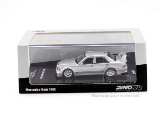 INNO64 Mercedes-Benz 190E 2.5-16 Evolution II Silver Metallic 1:64